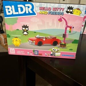 BLDR Hello Kitty Lego sets + socks